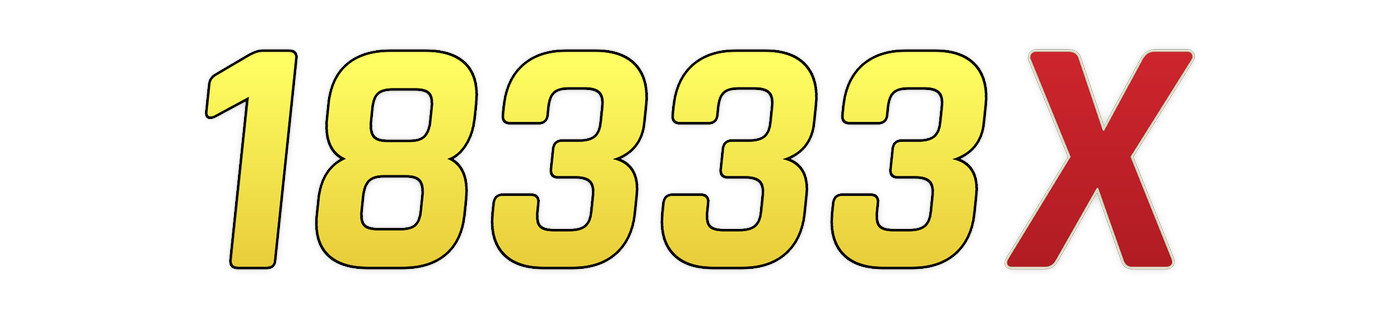 18333x